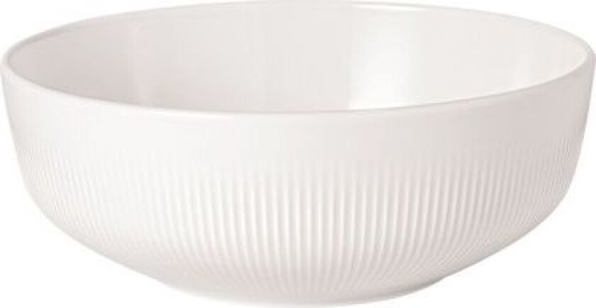 Afina salatskål Ø19,5 cm Hvit