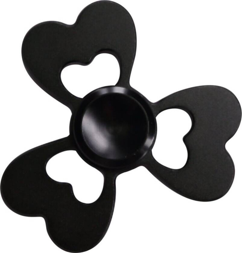 Fidget Spinner Lucky Aluminium Black