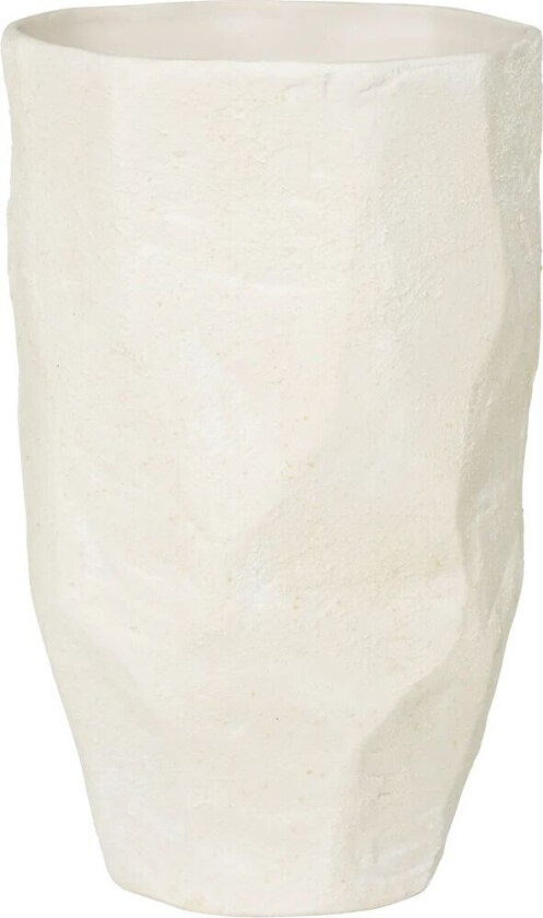 Serra vase 27 cm White