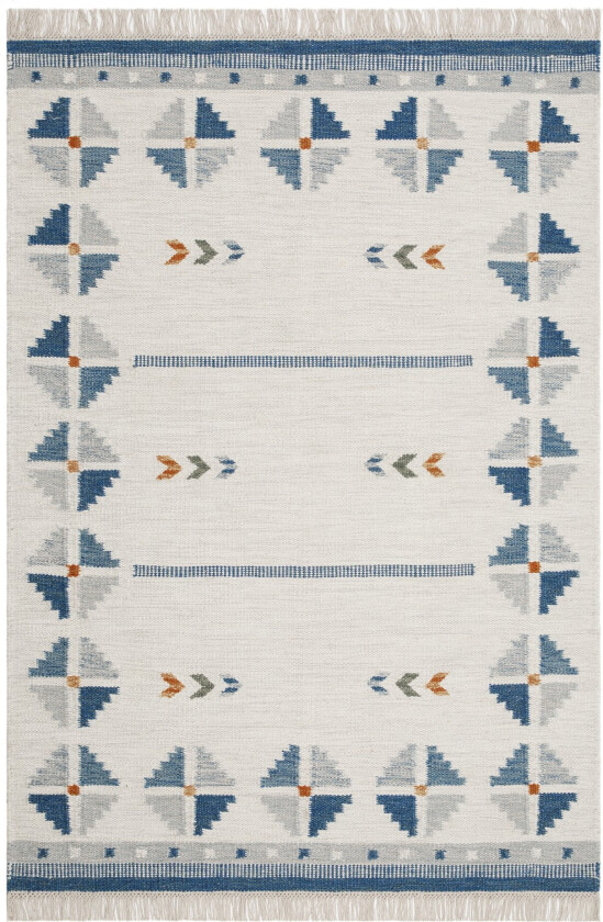 Vineta Ullteppe 160x230 cm Rektangulær - Blå