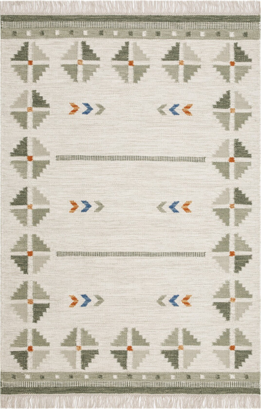 Vineta Ullteppe 200x300 cm Rektangulær - Grønn