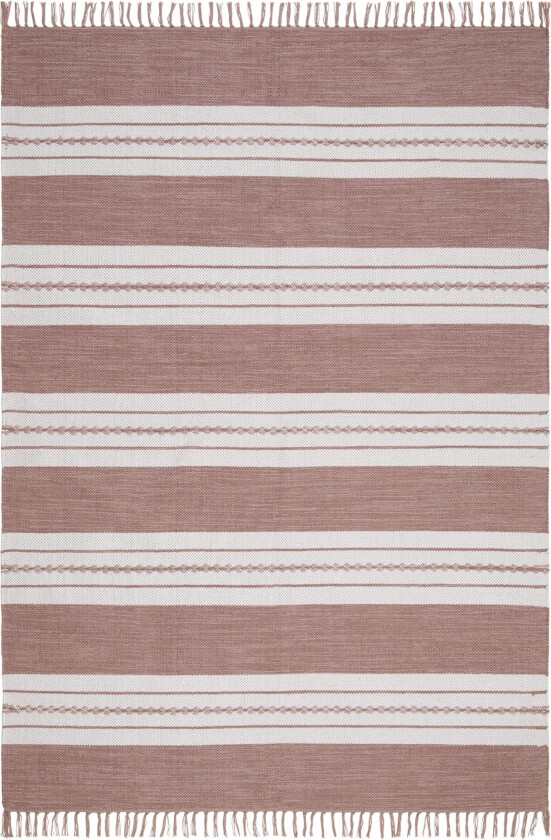 Guddi Bomullsteppe 160x230 cm Rektangulær - Rosa