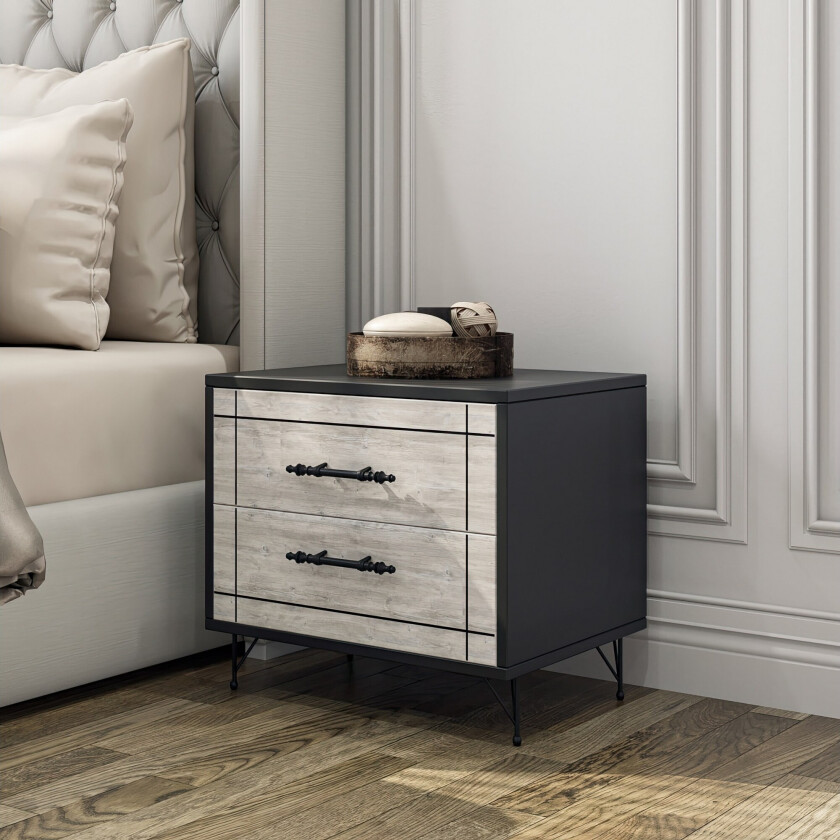 Sumar Nattbord 50 cm - Grå