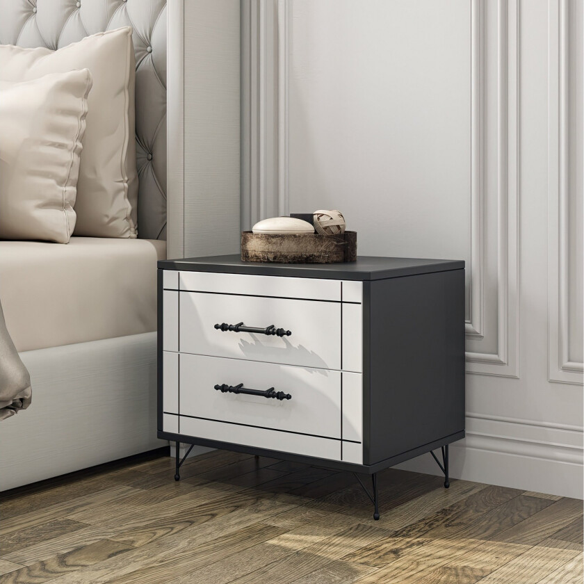 Sumar Nattbord 50 cm - Hvit