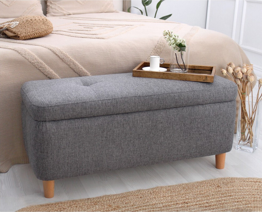 Mansi Sittepuff 100 cm - Mørkegrå