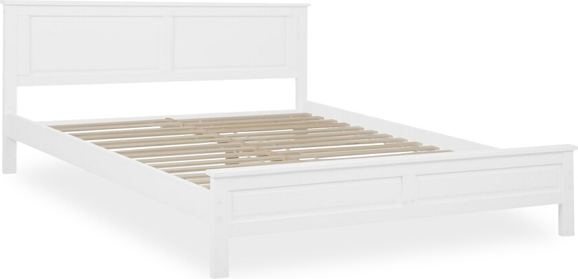 Olivet Dobbeltseng 180 \| 200 cm - Hvit