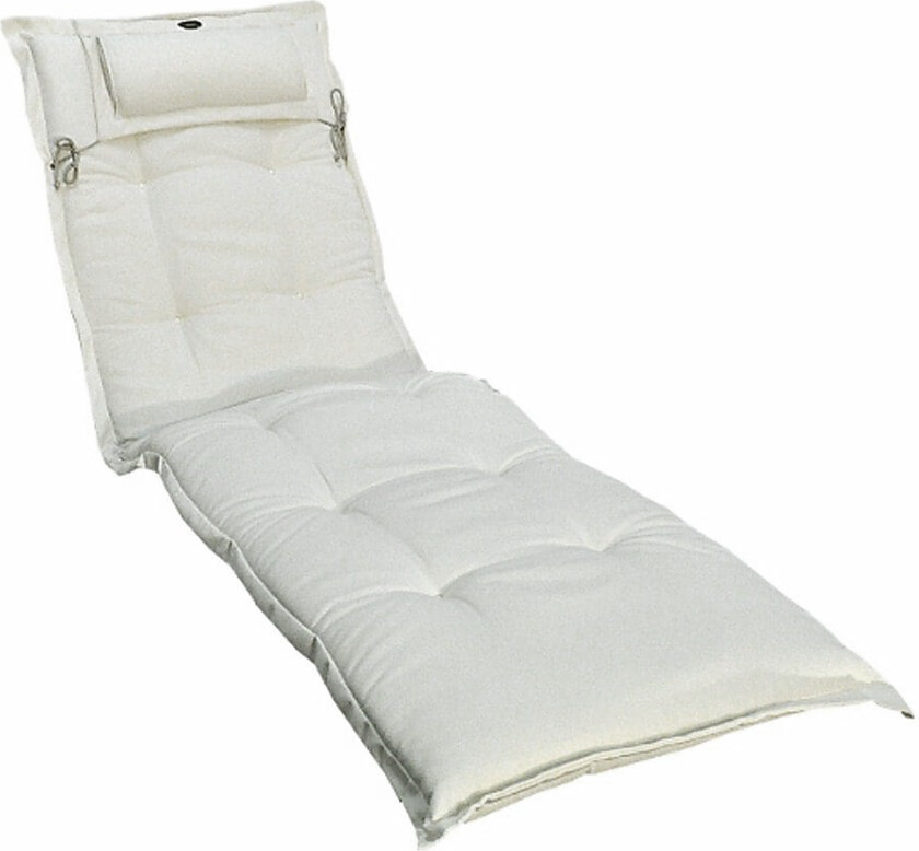 Solsengpute Canyon med nakkepute - Offwhite struktur