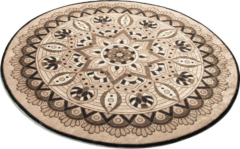 Chilai Home Badematte 100 Rund - Multi