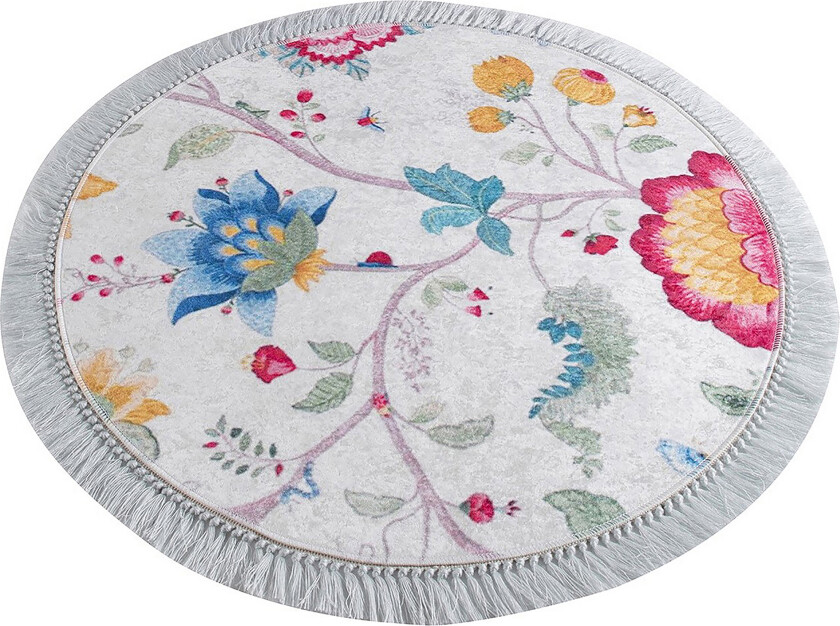 Chilai Home Badematte 100 Rund - Multi