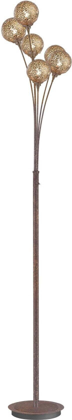 Sheree Gulvlampe - Oransje/Kobber