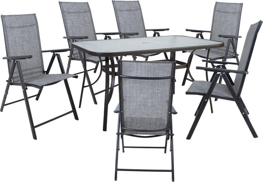 Dublin Spisegruppe 6 Posisjonsstoler -