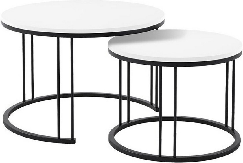 Wardner Sofabord - Hvid