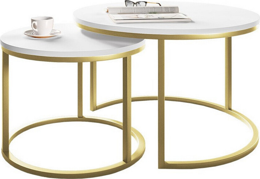 Wardner Sofabord - Hvid