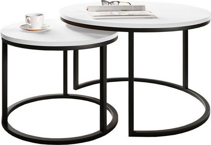 Wardner Sofabord - Hvid