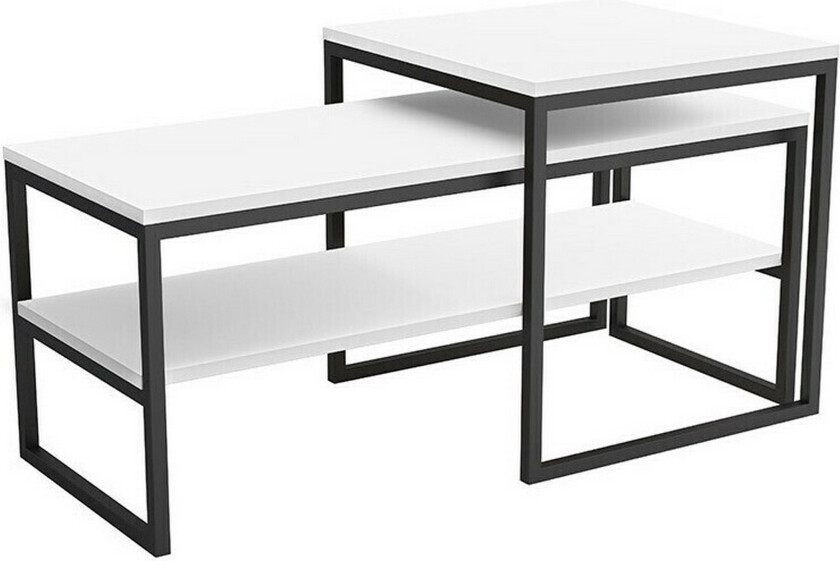 Wardner Sofabord 50 cm - Hvid