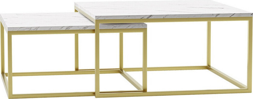 Wardner Sofabord 76 cm - Guld