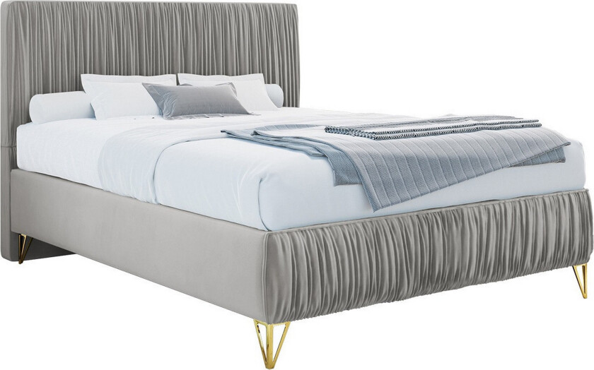 Gortin Rammeseng 120x200 cm - Lysegrå/Mørkegrå