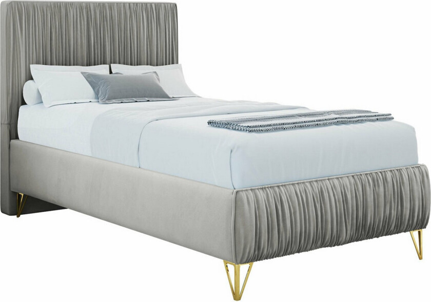 Gortin Rammeseng 90x200 cm - Lysegrå