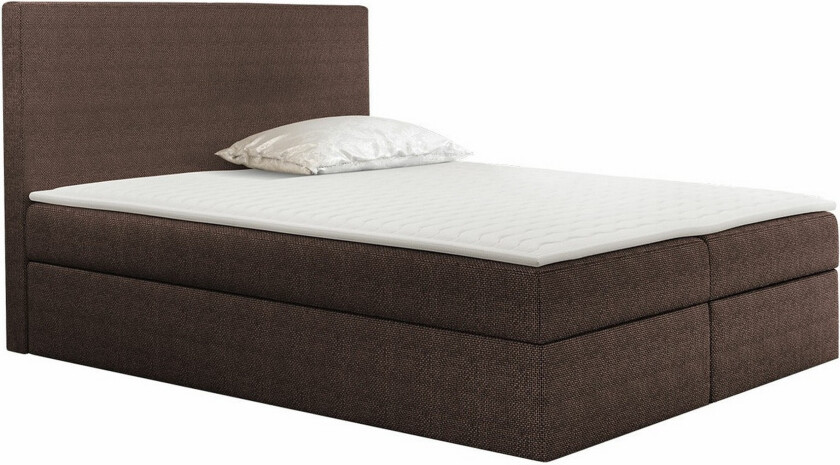 Pries Sengeramme 140x200 cm - Mørkebrun