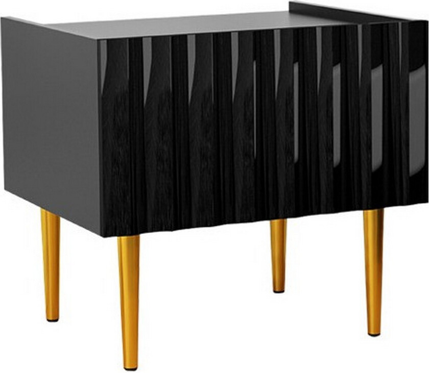 Glenndale Sengbord 50 cm - Svart