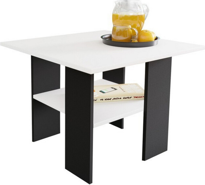 Carnew Sofabord 60 cm - Hvid