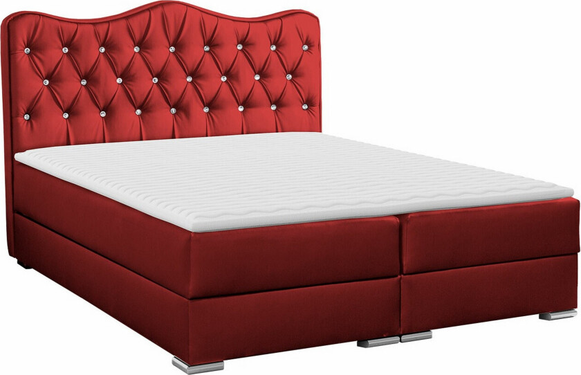 Boisdale Sengeramme 160x200 cm - Rød