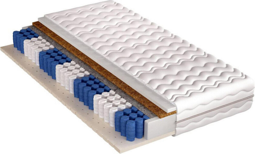 Atlanta Madrass 200x90x19 cm - Flerfarget
