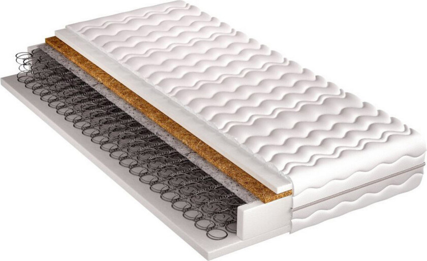 Presto Madrass 200x120x17 cm - Hvit