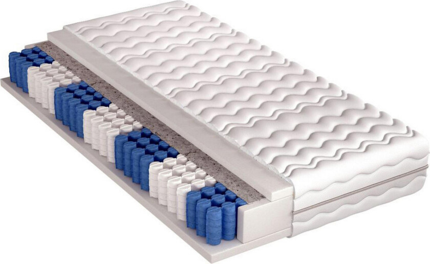 Vananda Pocketmadrass 80x200 - Hvit