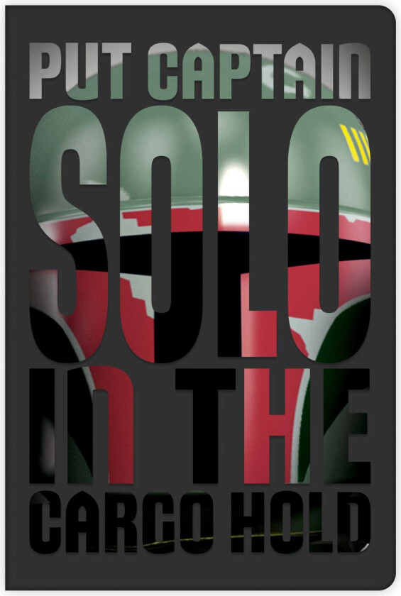 Notatbok med Boba Fett