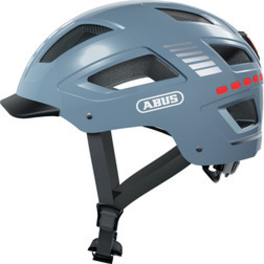 Hyban 2.0 LED sykkelhjelm Glacier Shiny