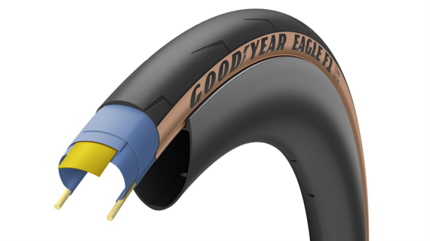 Eagle F1 foldedekk 700 x 25C tan