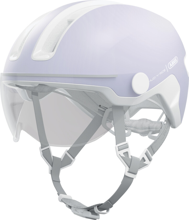 HUD-Y ACE sykkelhjelm LED Pure Lavender