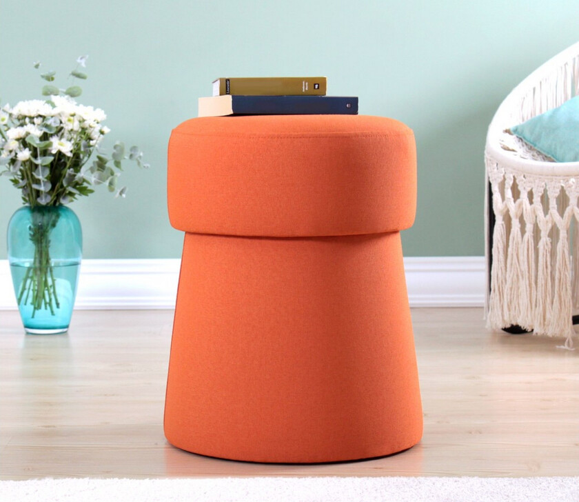 Waterford Sittepuff 40 cm - Oransje