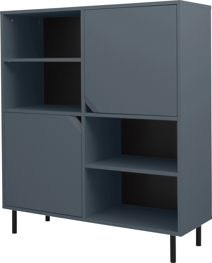 Corner Skapkommode 118 cm - Blå