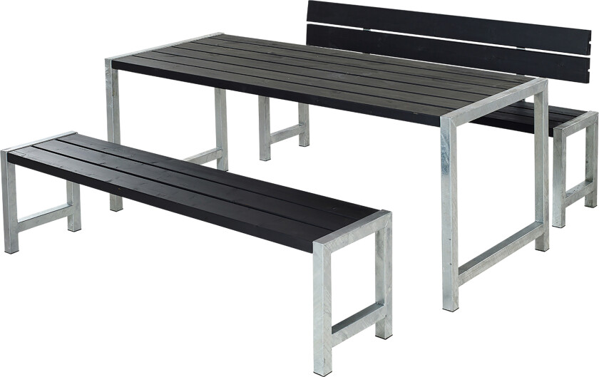 PLUS Plankesett med 1 Ryggstøtte 186 cm -