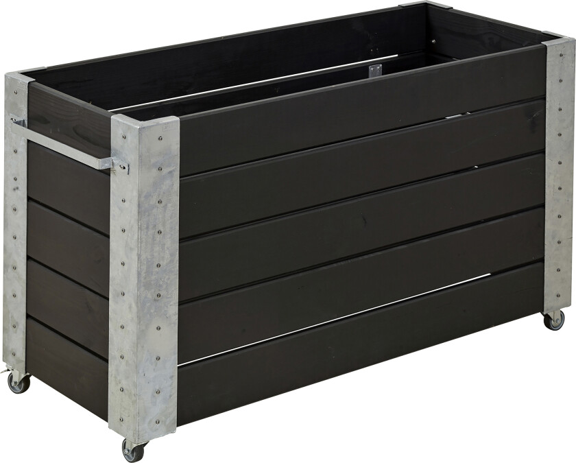 PLUS Cubic Blomsterkasser med Hjul 50x120x70 cm -
