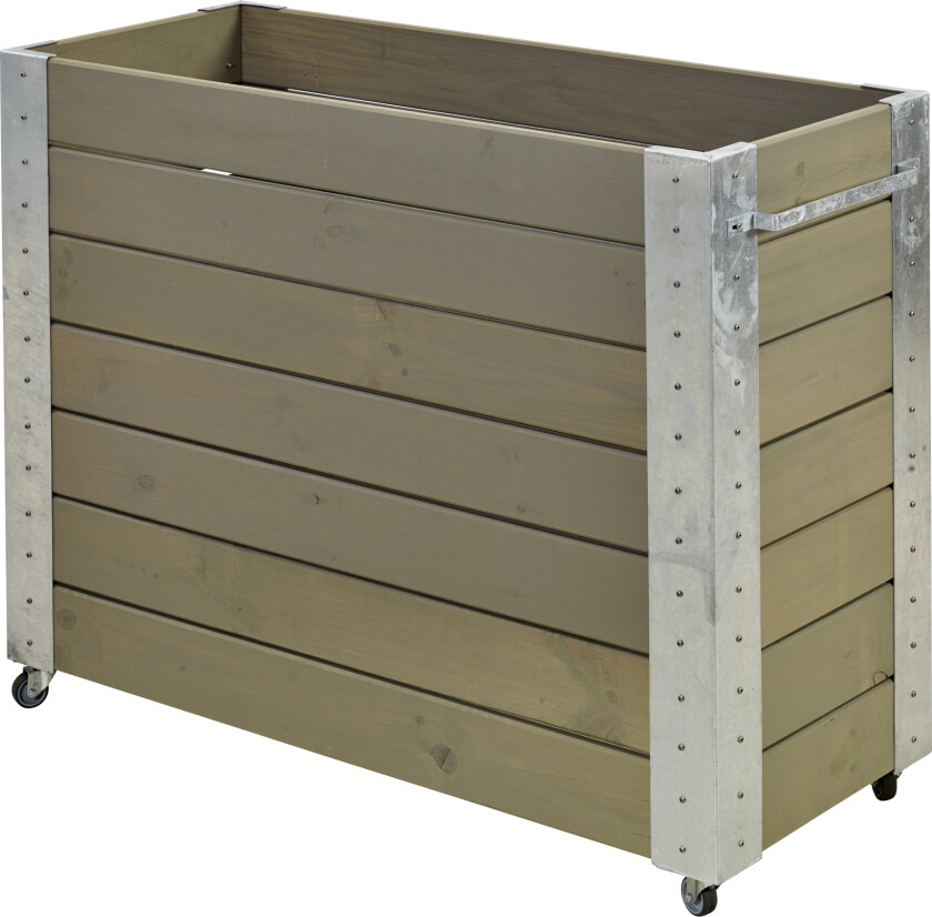 PLUS Cubic Blomsterkasser med Hjul 95 cm -