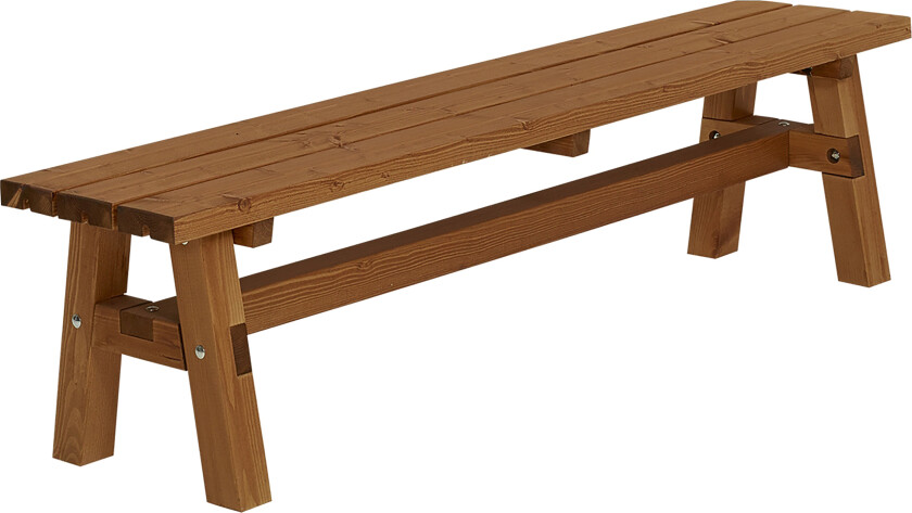PLUS Country Plankebenk 177 cm Grunnet Teak -