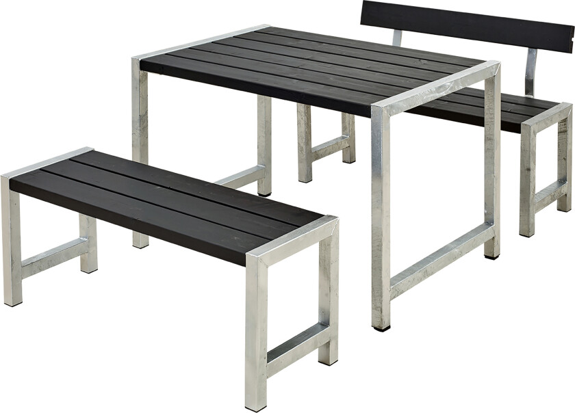 PLUS Cafésett med 1 Ryggstøtte 127 cm -