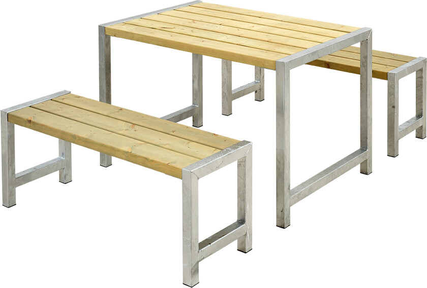 PLUS Cafésett 127 cm Trykkimpregnert -