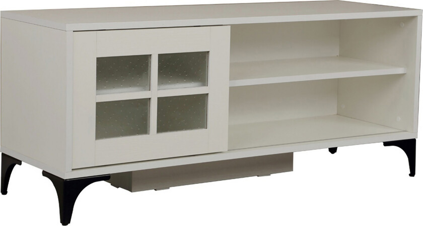 Comfortale TV-benk 125 cm - Hvit