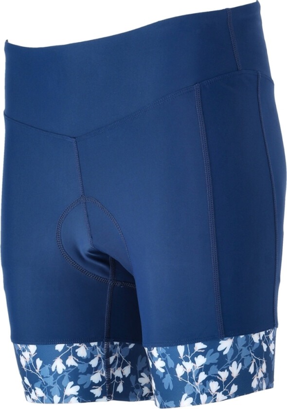 Mangrove Dame Sykkelshorts med polstring Blå