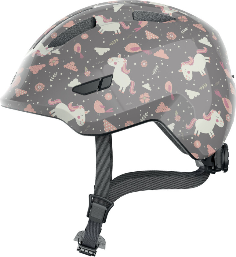 Abus Smiley 3.0 Sykkelhjelm til Barn Grey Horse