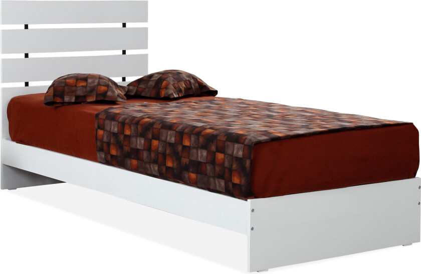 Feldene Sengeramme 90x200 cm - Hvit