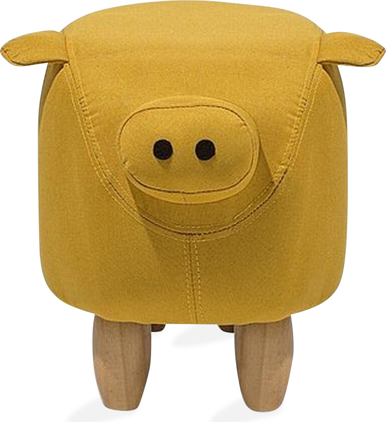 Piggy Sittepuff 50 cm - Gul
