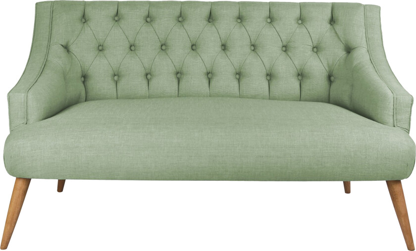 Lamonti 2-seters Sofa - Petrolgrønn/Natur
