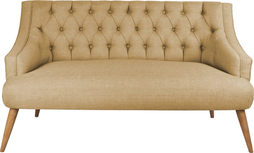 Lamonti 2-seters Sofa - Lysebrun/Natur