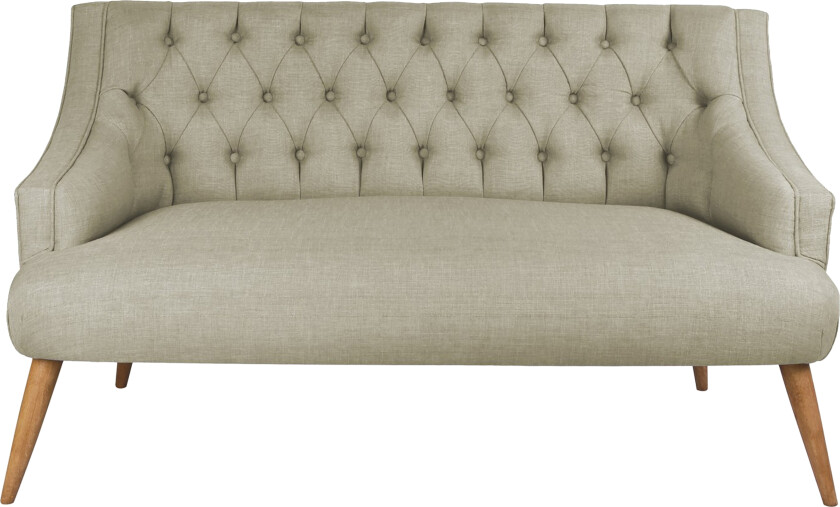 Lamonti 2-seters Sofa - Grå/Natur