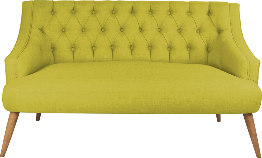 Lamonti 2-seters Sofa - Grønn/Natur